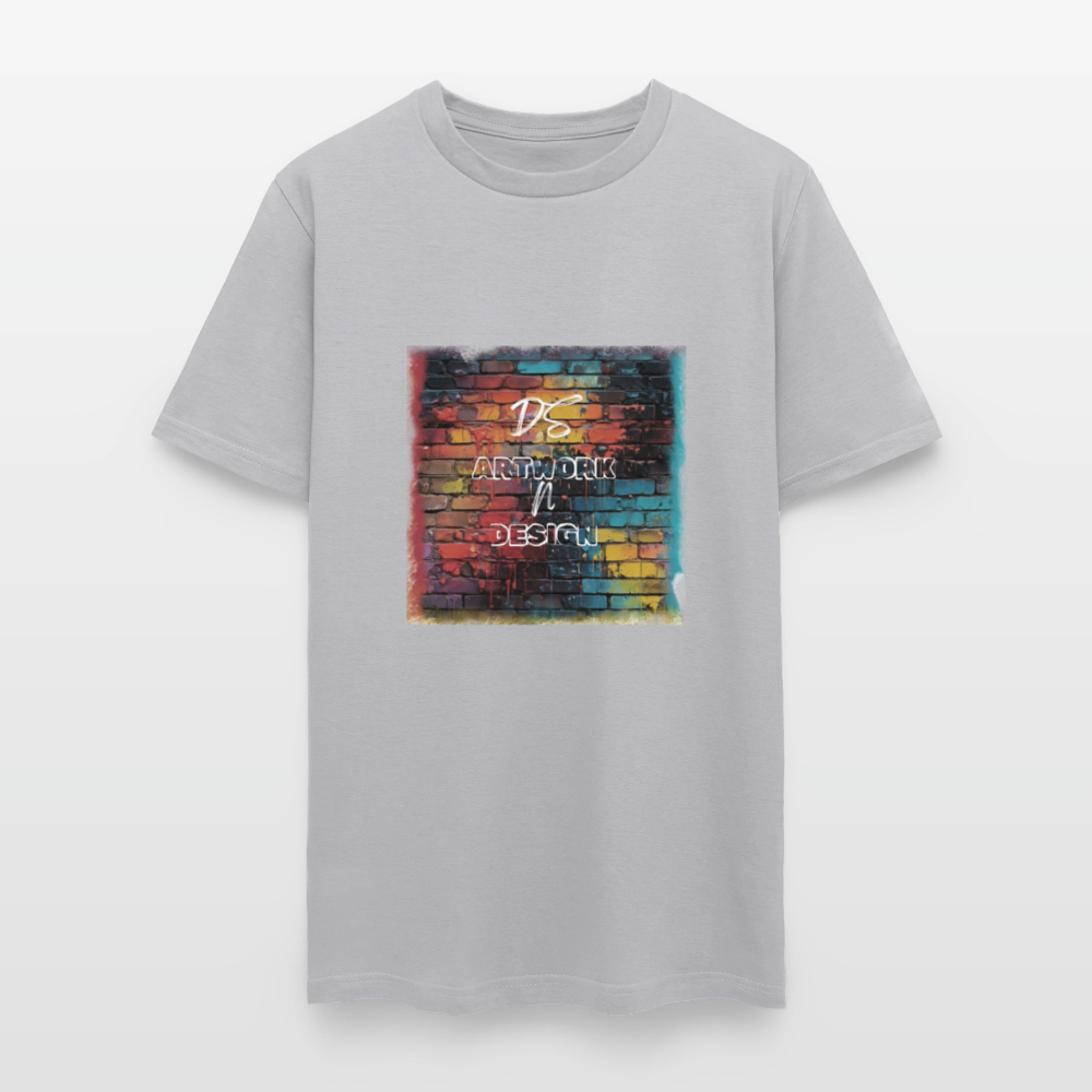 Brick Wall Artwork - Men's Tee - gravel