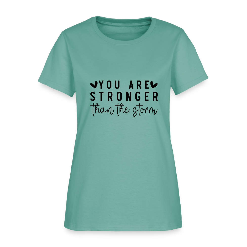 You are Strong - Women's T-Shirt - aquatic
