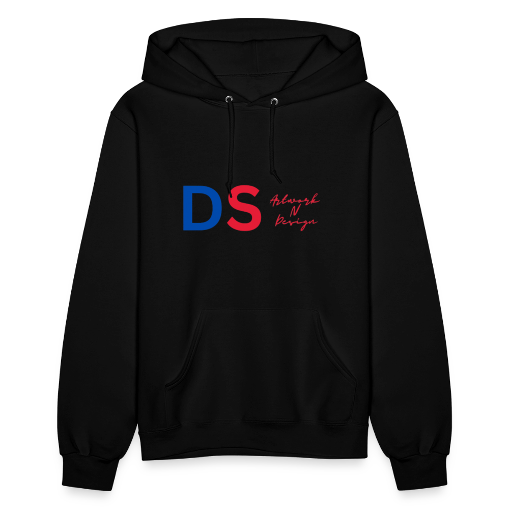 DS Artwork N Design - Women's Hoodie red and blue - black