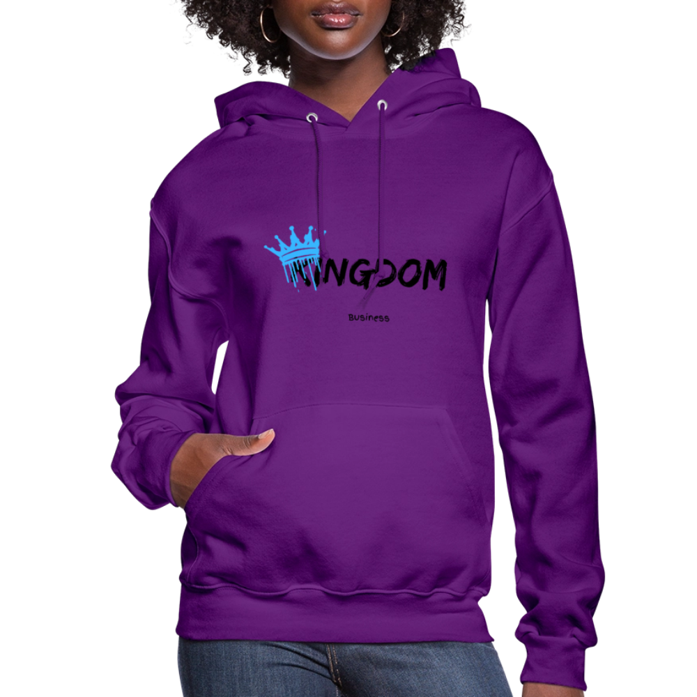 Kingdom Business - Women's Hoodie - purple