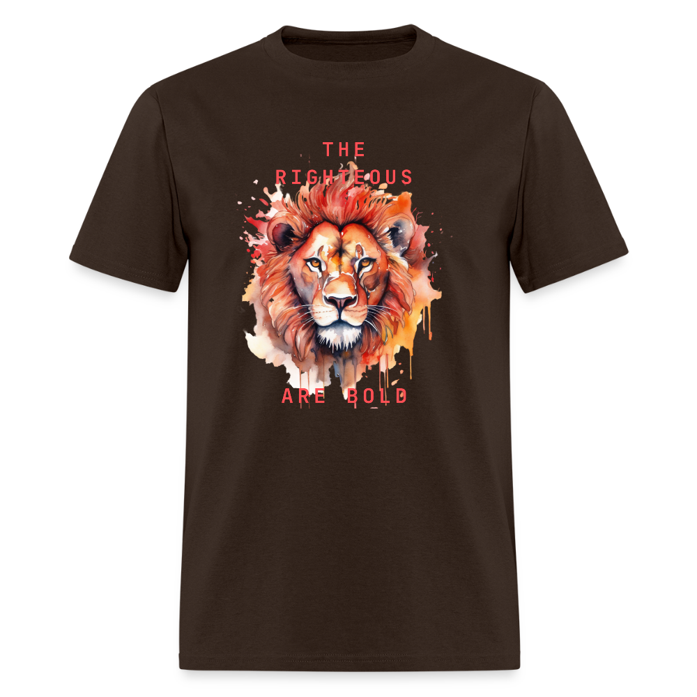 Bold Lion - Men's T-Shirt - brown