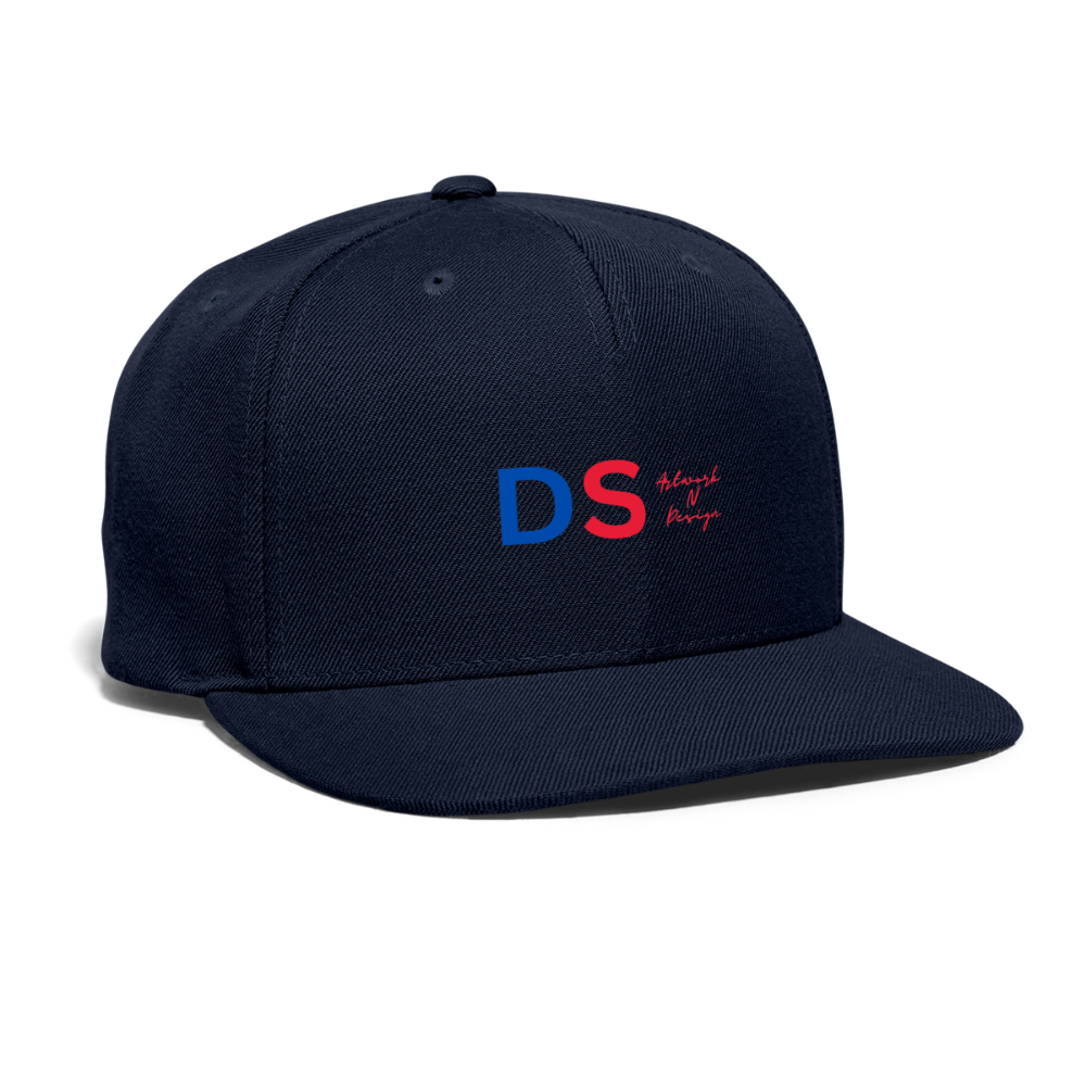 DS Artwork N Design - Snapback Baseball Cap - navy
