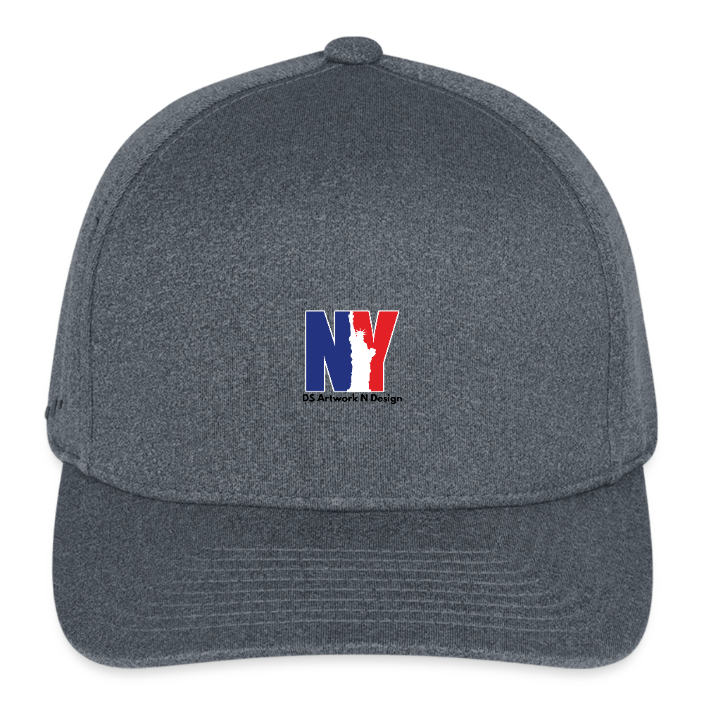 NY - Baseball Cap - dark heather gray