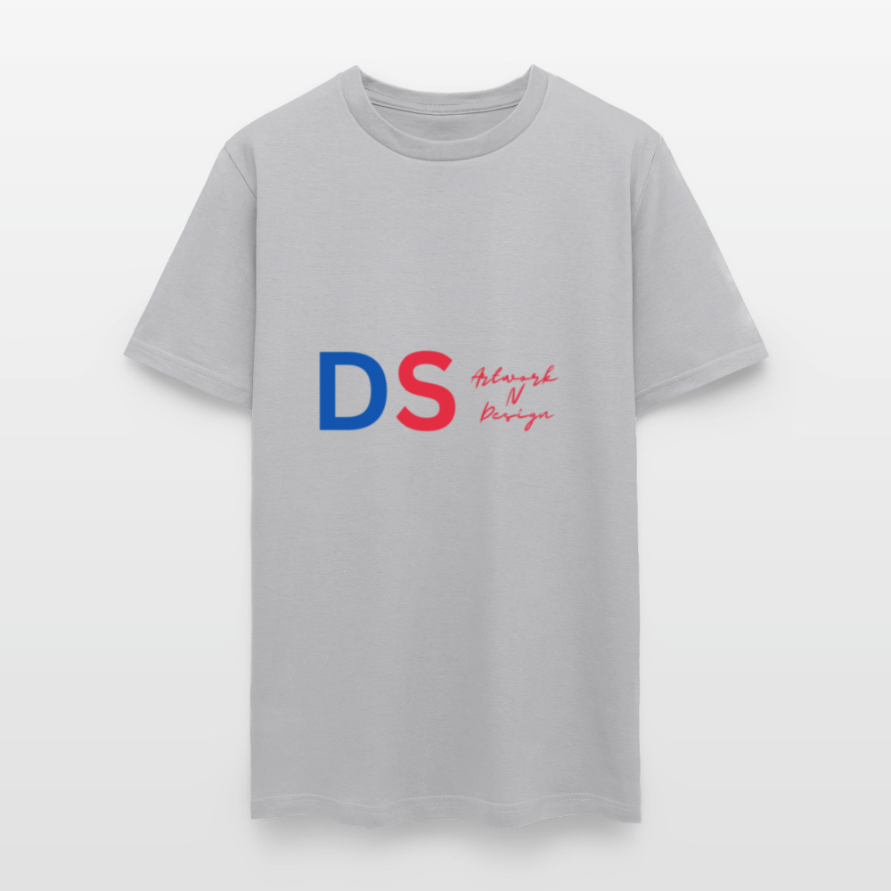 DS - Men's T-Shirt blue and red - gravel