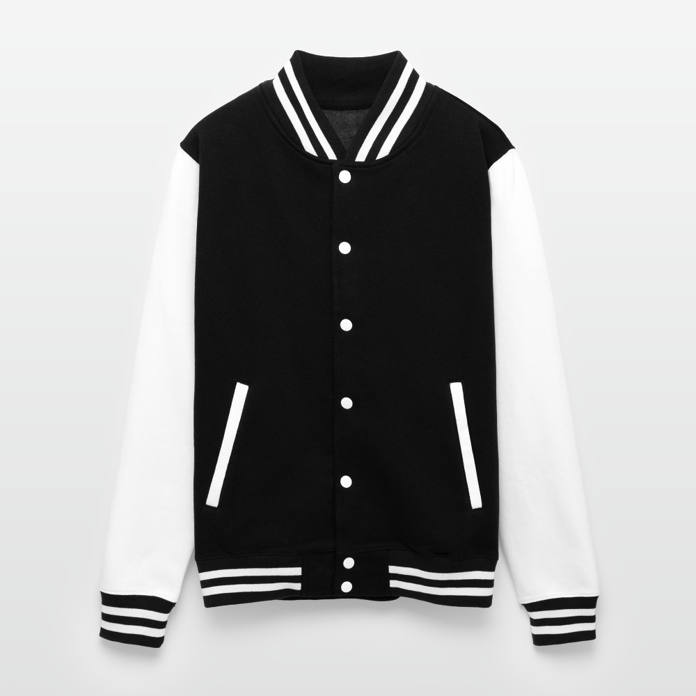 Bold Lion - Letterman Jacket - black/white