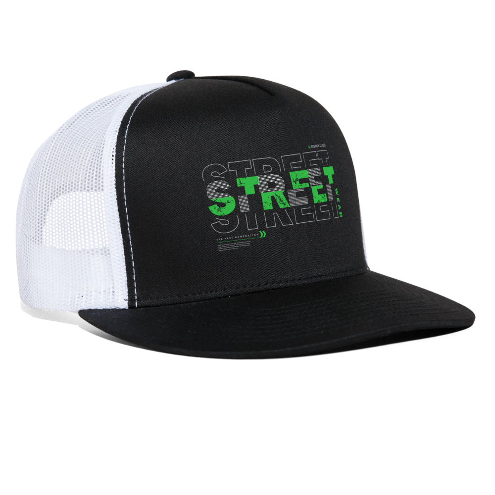 Street - Trucker Hat - black/white