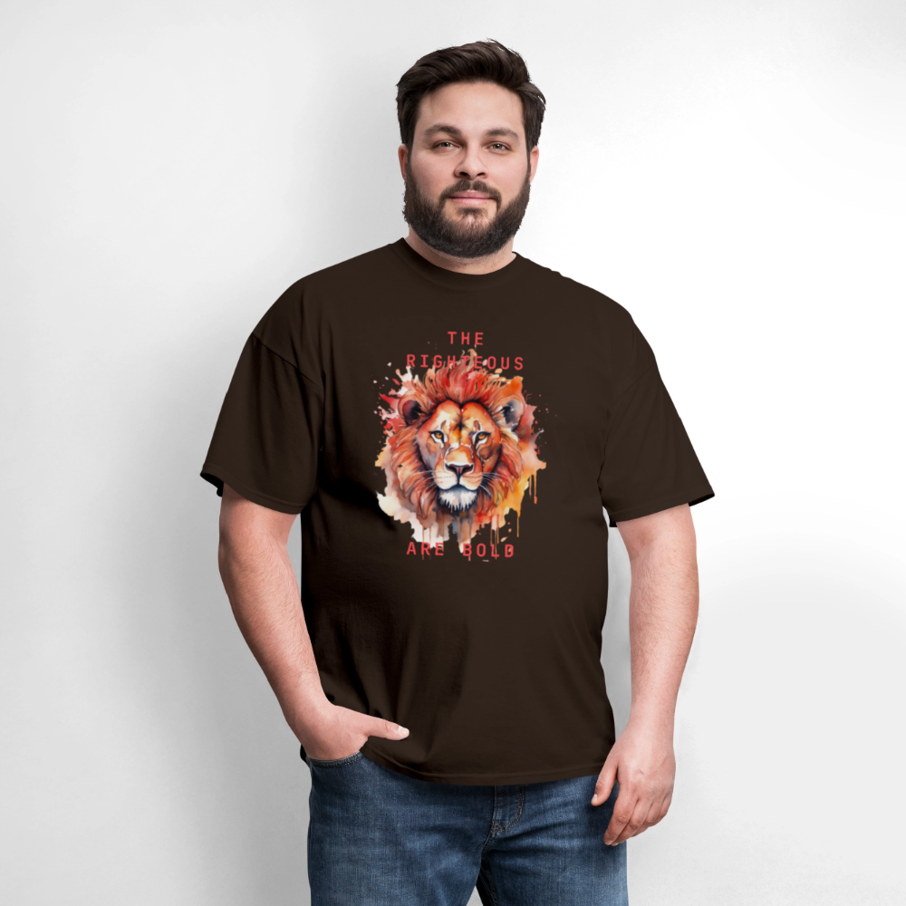 Bold Lion - Men's T-Shirt - brown