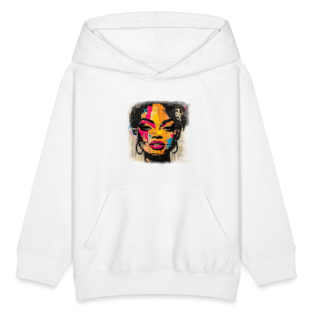 Pop Culture Woman 2 - Kids' Hoodie - white