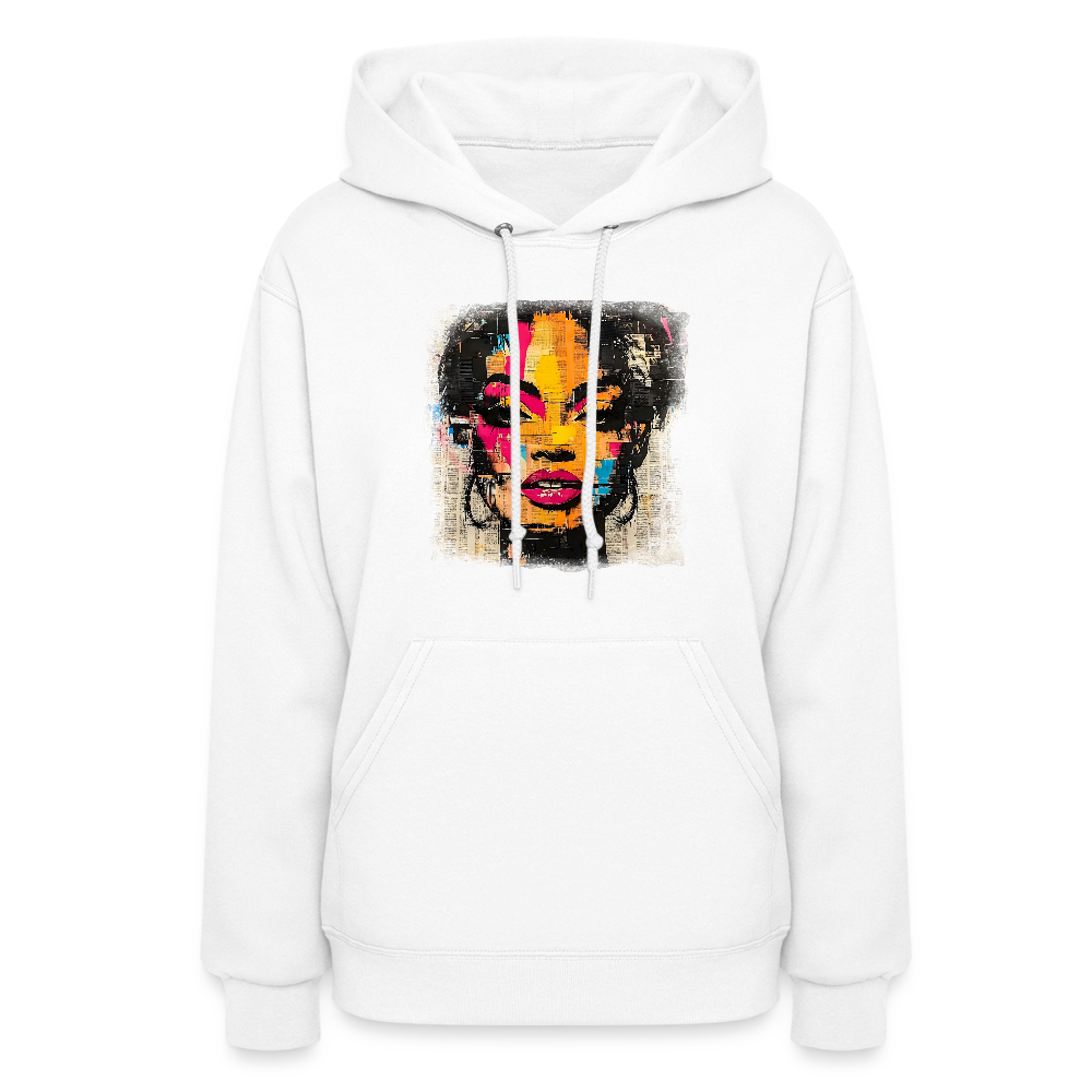 Pop Culture Woman 2 - Women's Hoodie - white