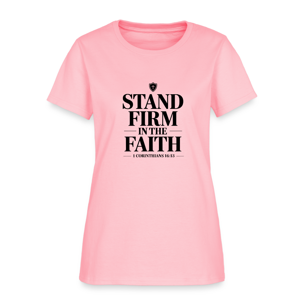 Stand Firm - women's t-shirt - pink