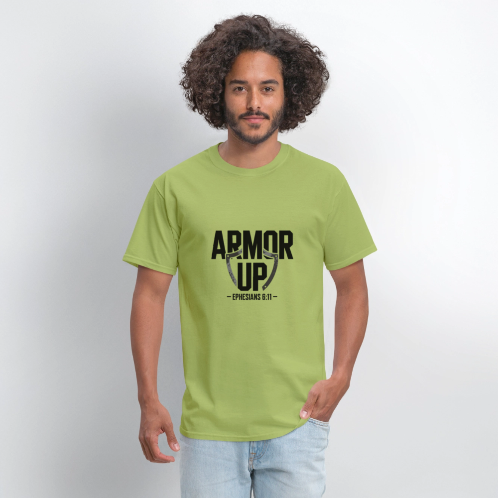 Armor Up - men's t-shirt - kiwi