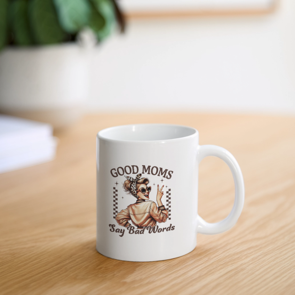 Good Mom's - coffee cup - white