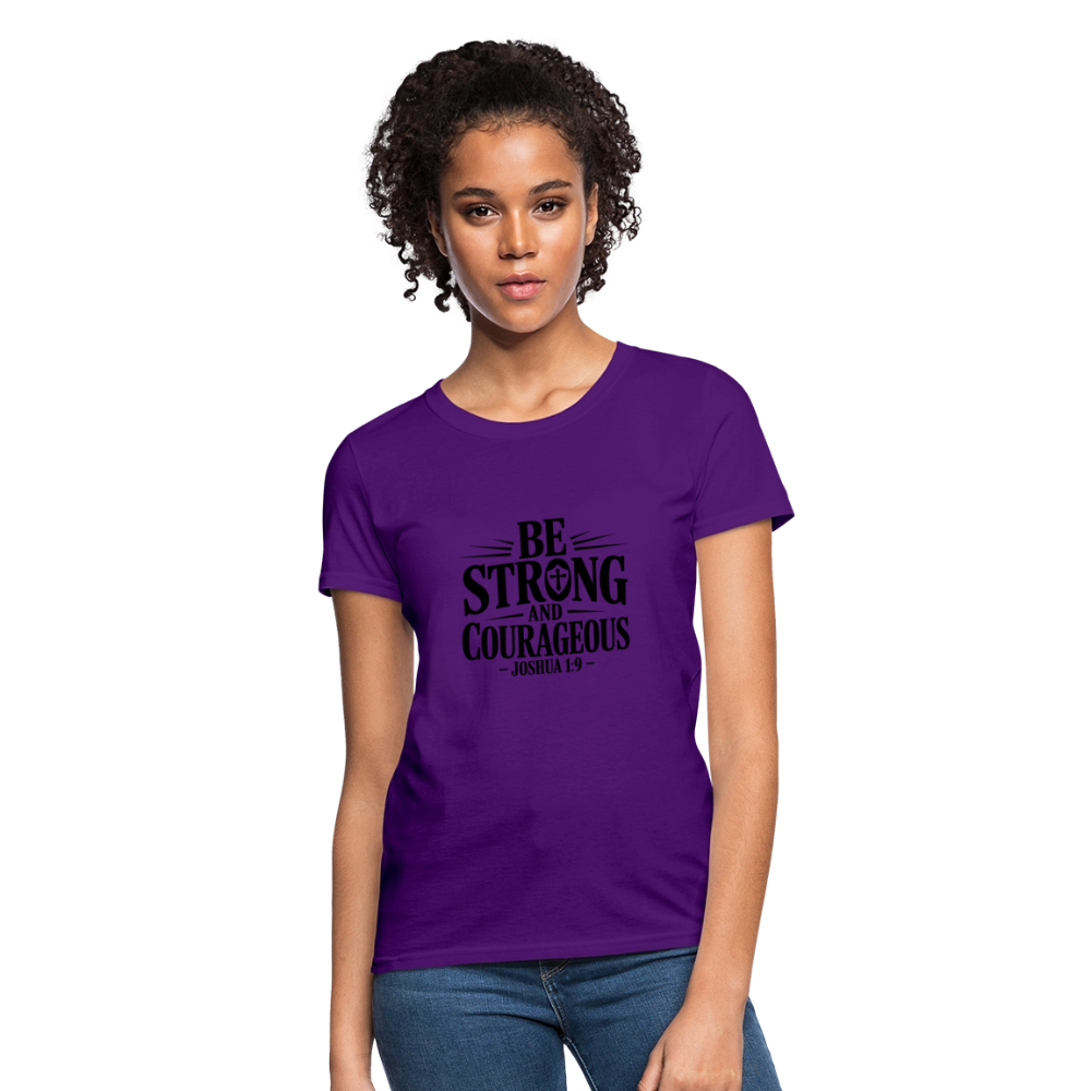 Be strong - Women's T-Shirt - purple