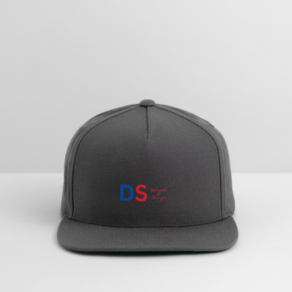 DS Artwork N Design - Snapback Baseball Cap - dark grey