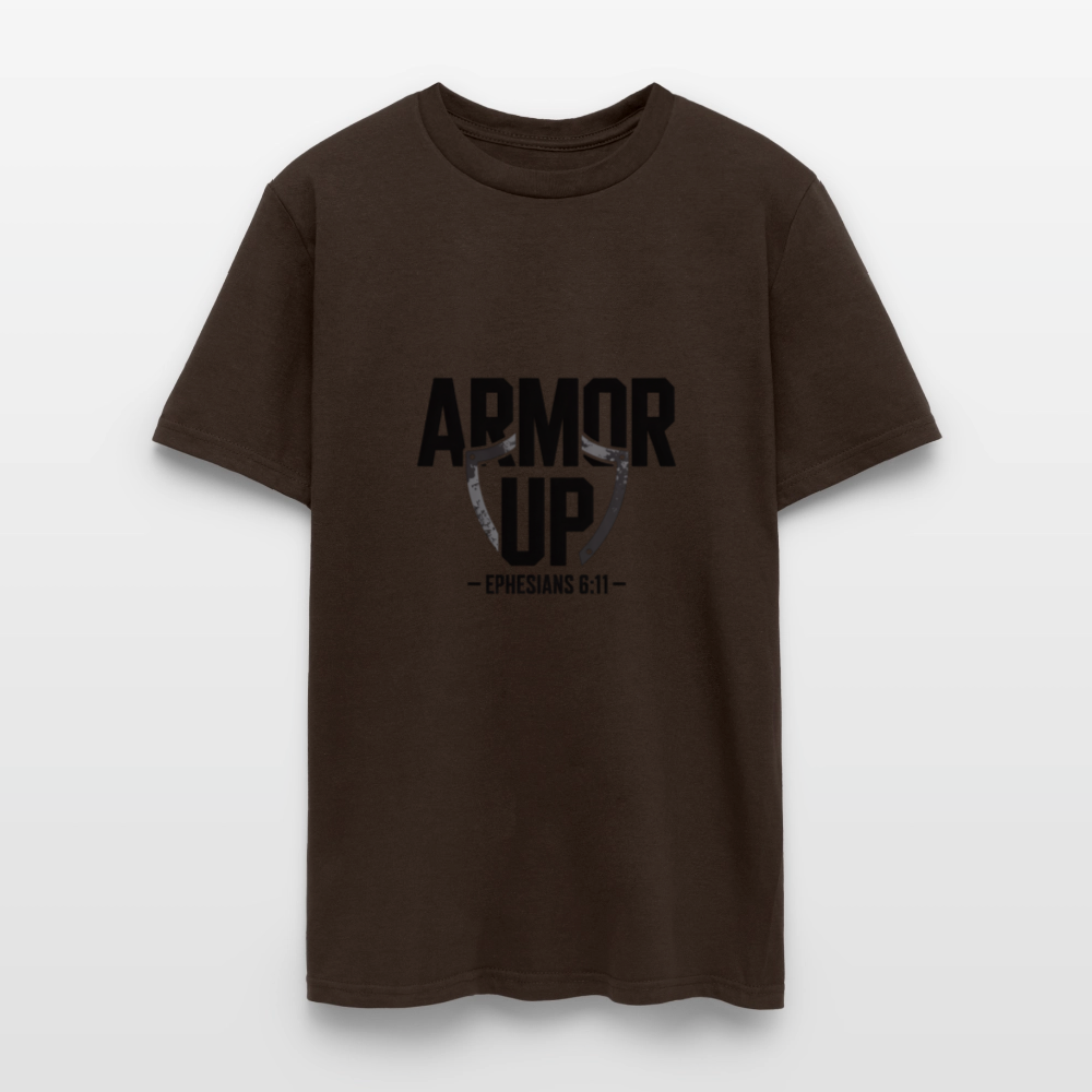 Armor Up - men's t-shirt - brown