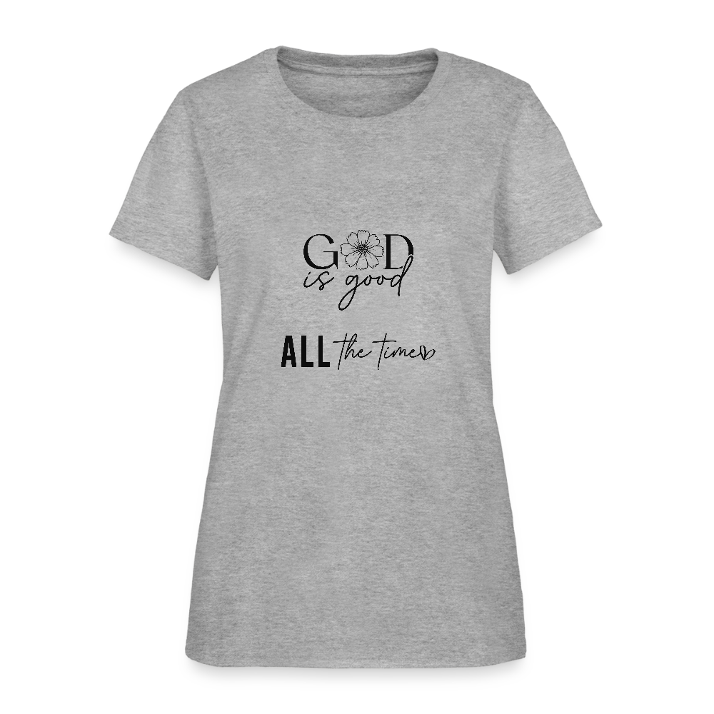 God is Good-Women's short Sleeve T-Shirt - heather gray