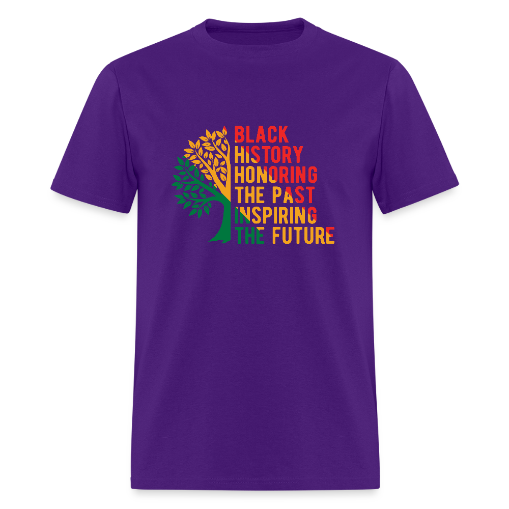 Black History - T-shirt - purple