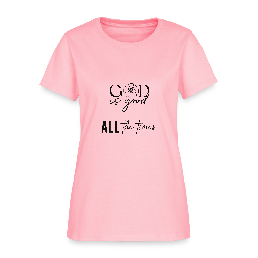 God is Good-Women's short Sleeve T-Shirt - pink