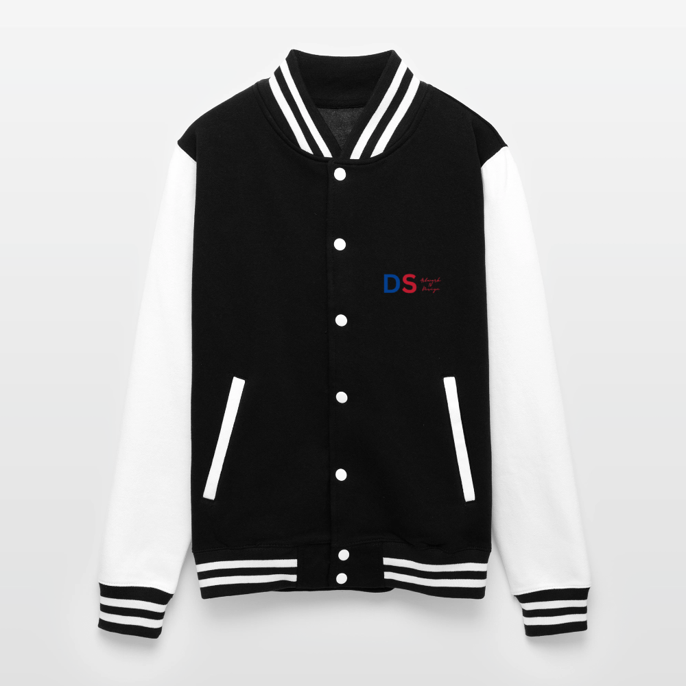 Brick Wall Art - Letterman Jacket - black/white