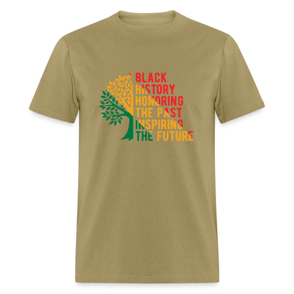 Black History - T-shirt - khaki