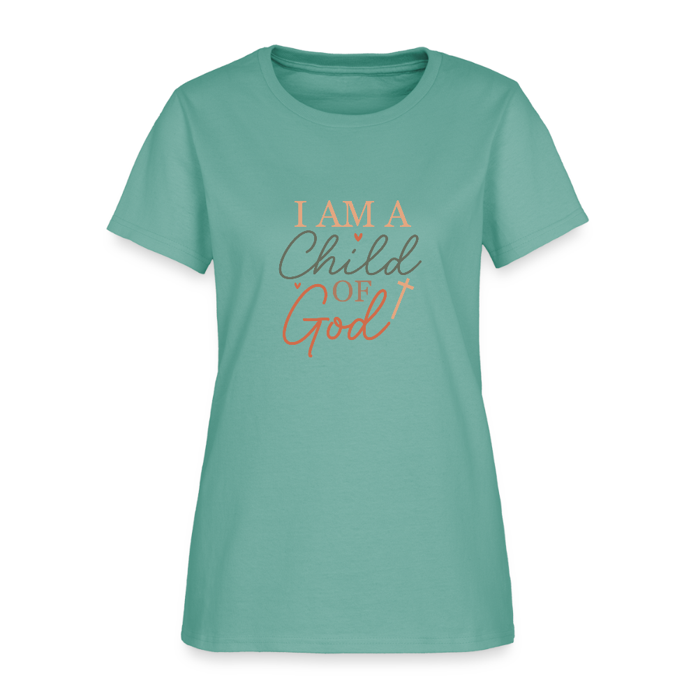 Child of God - Women's T-Shirt - aquatic