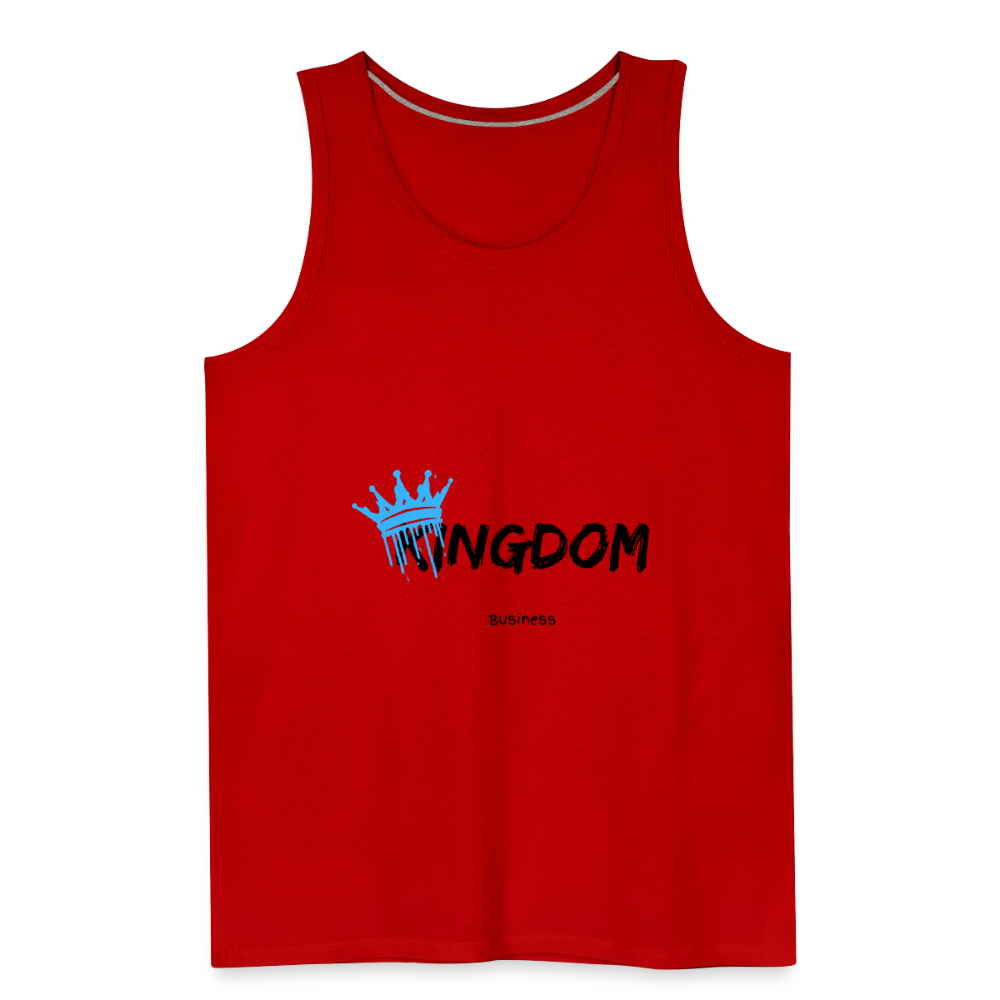 Kingdom Business - Men’s Premium Tank - red