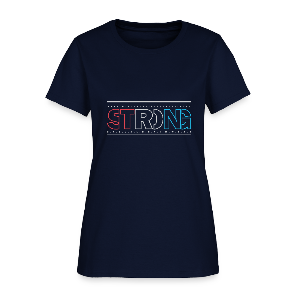 Stay Strong - Women's T-Shirt - navy
