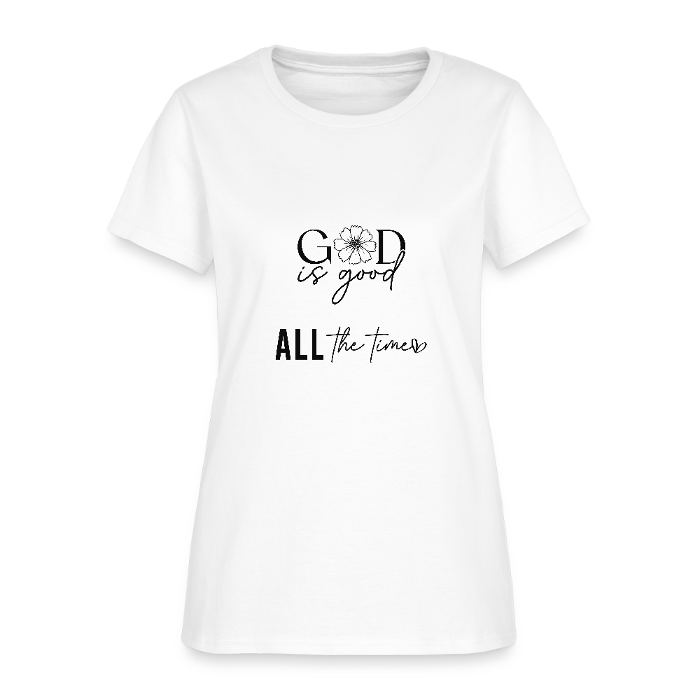 God is Good-Women's short Sleeve T-Shirt - white