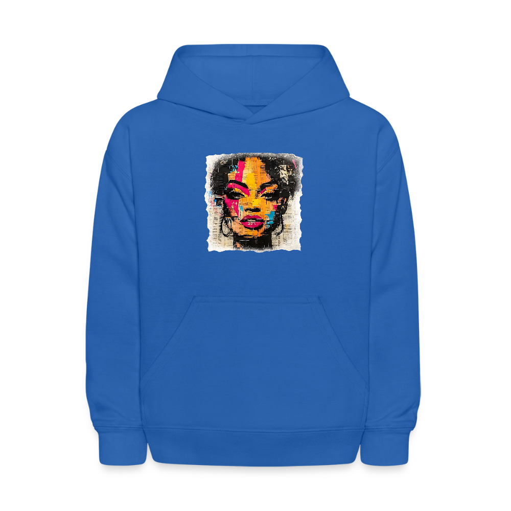 Pop Culture Woman 2 - Kids' Hoodie - royal blue
