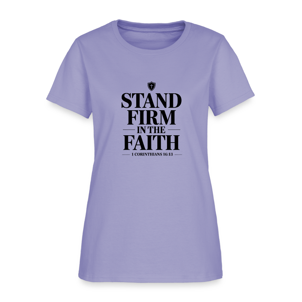 Stand Firm - women's t-shirt - lavender