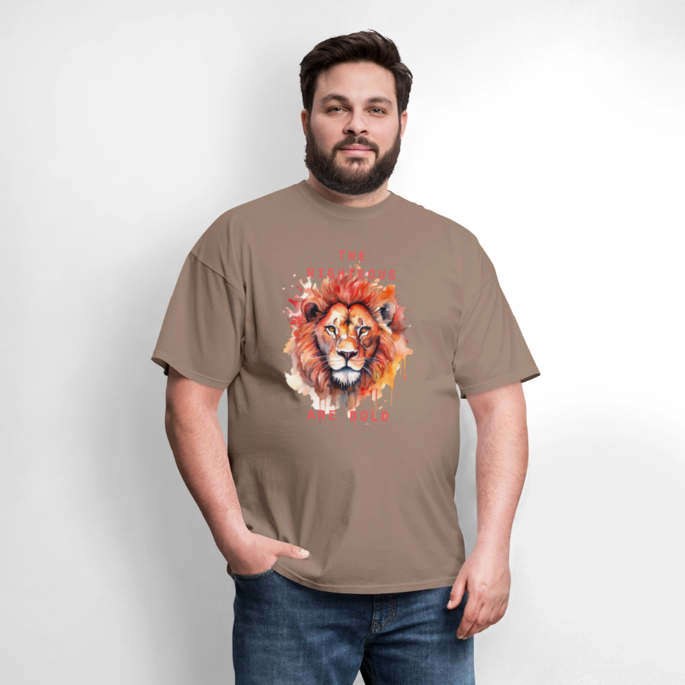Bold Lion - Men's T-Shirt - brown savana