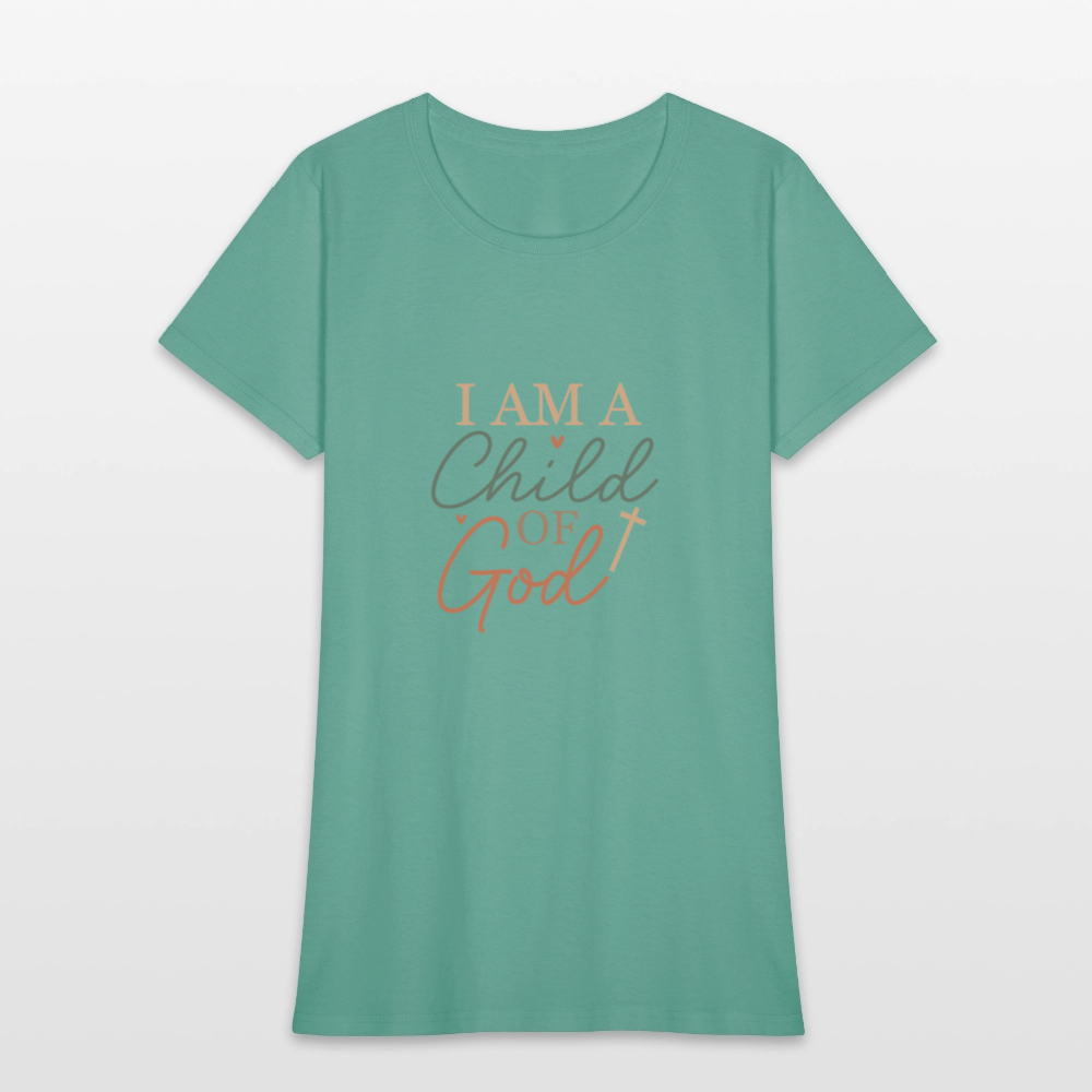 Child of God - Women's T-Shirt - aquatic