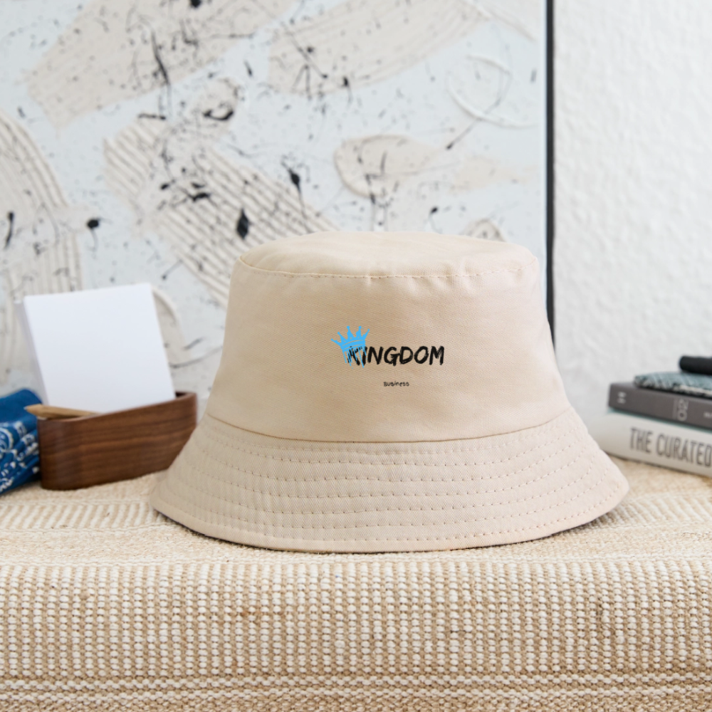Kingdom Business - Kid's Bucket Hat - Natural