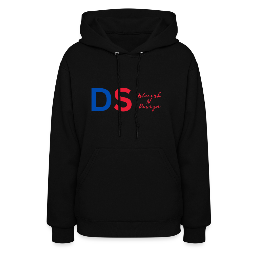 DS Artwork N Design - Women's Hoodie red and blue - black
