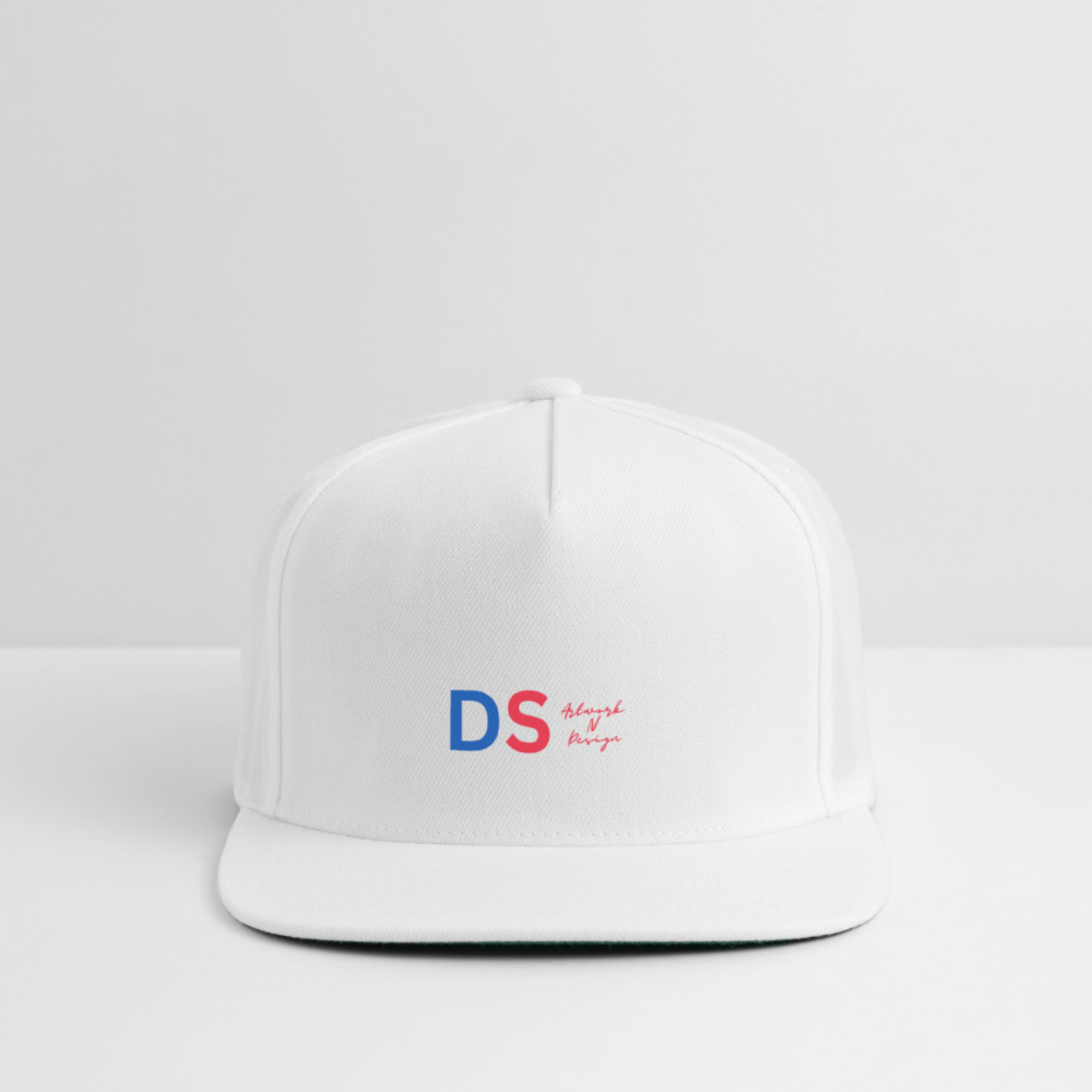 DS Artwork N Design - Snapback Baseball Cap - white