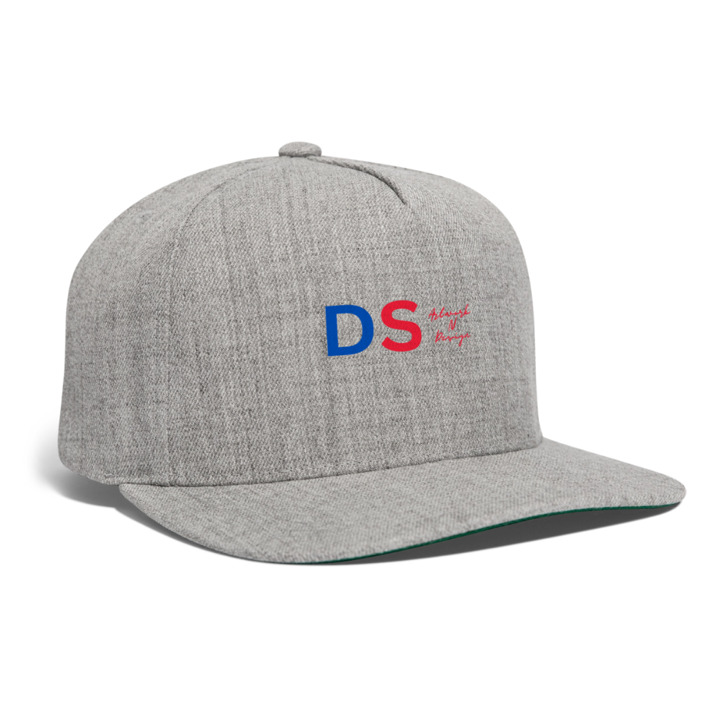 DS Artwork N Design - Snapback Baseball Cap - heather gray