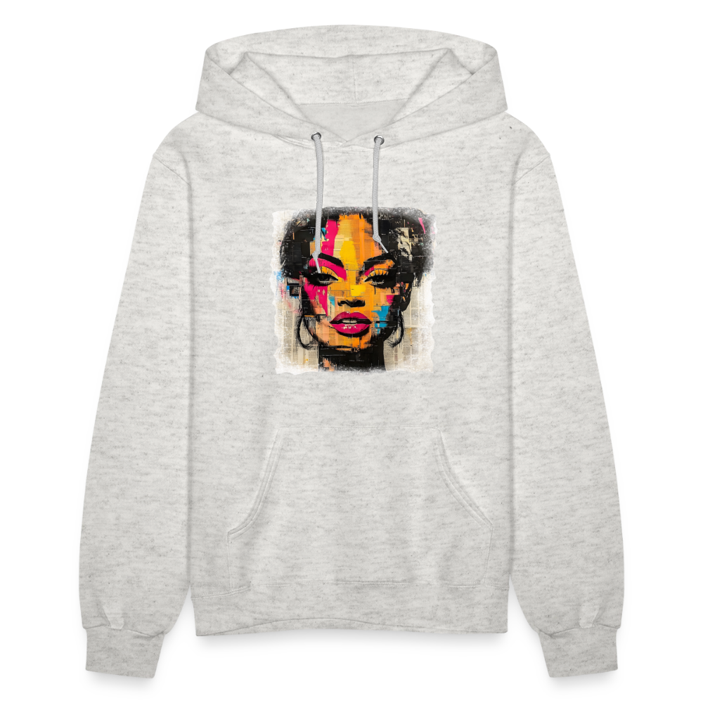 Pop Culture Woman 2 - Women's Hoodie - heather oatmeal