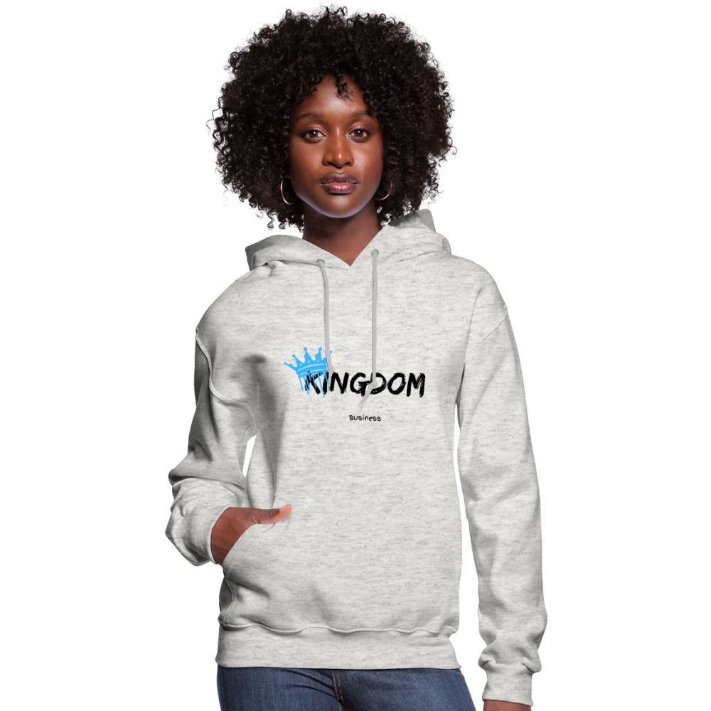 Kingdom Business - Women's Hoodie - heather oatmeal