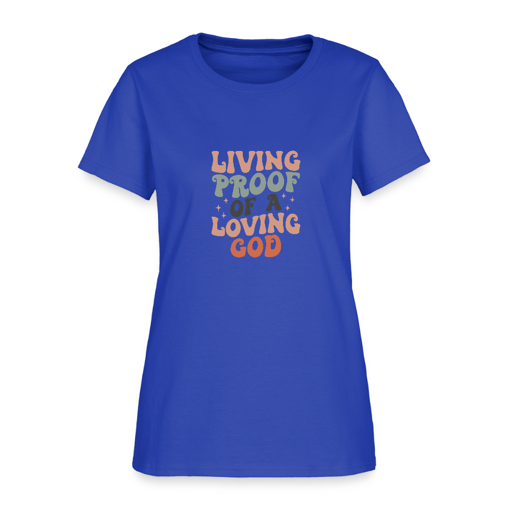 Living Proof - Women's T-Shirt - royal blue
