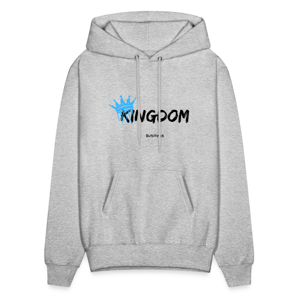 Kingdom Business - Men's Hoodie - heather gray
