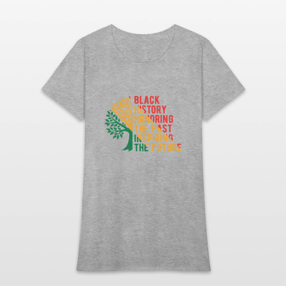 Black History - Women's T-Shirt - heather gray