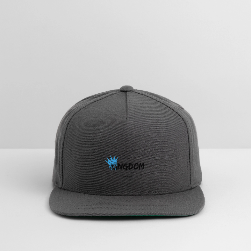 Kingdom Business - Snapback Baseball Cap - dark grey