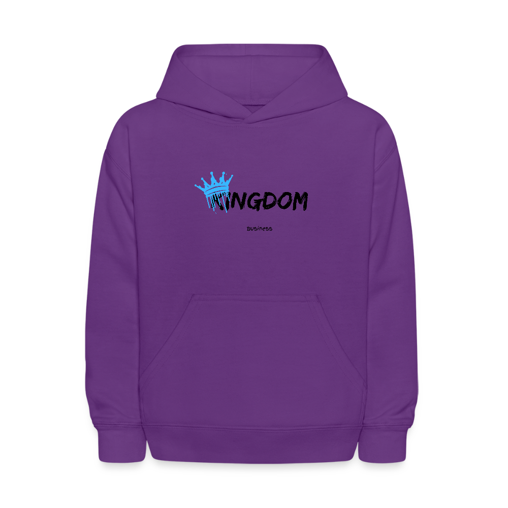 Kingdom Business - Kids' Hoodie - purple
