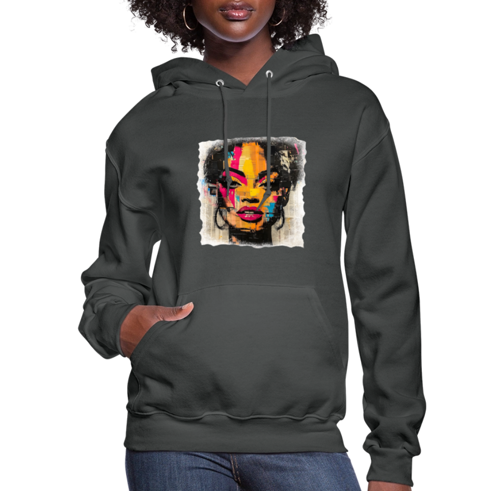 Pop Culture Woman 2 - Women's Hoodie - asphalt
