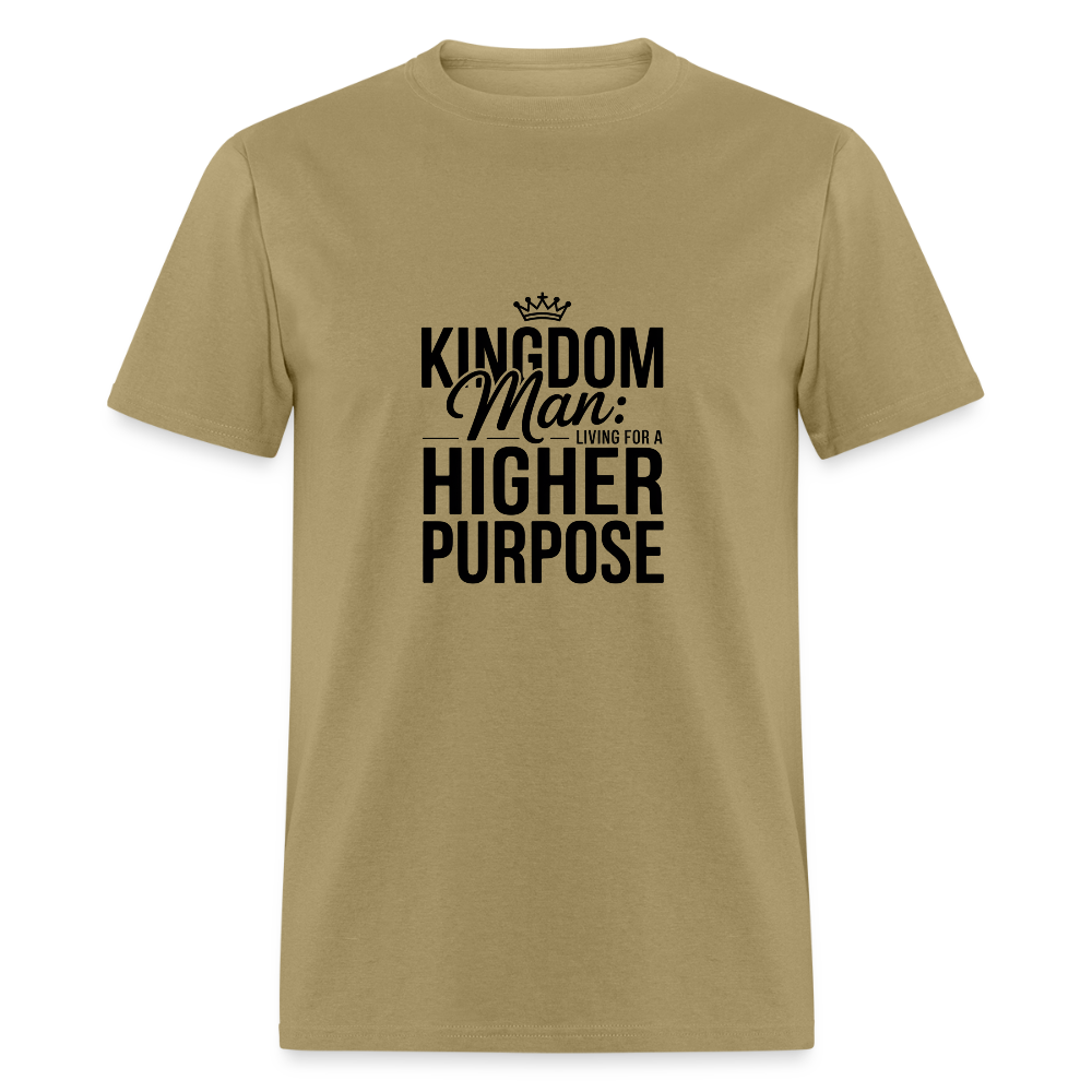 Kingdom man - men's t-shirt - khaki