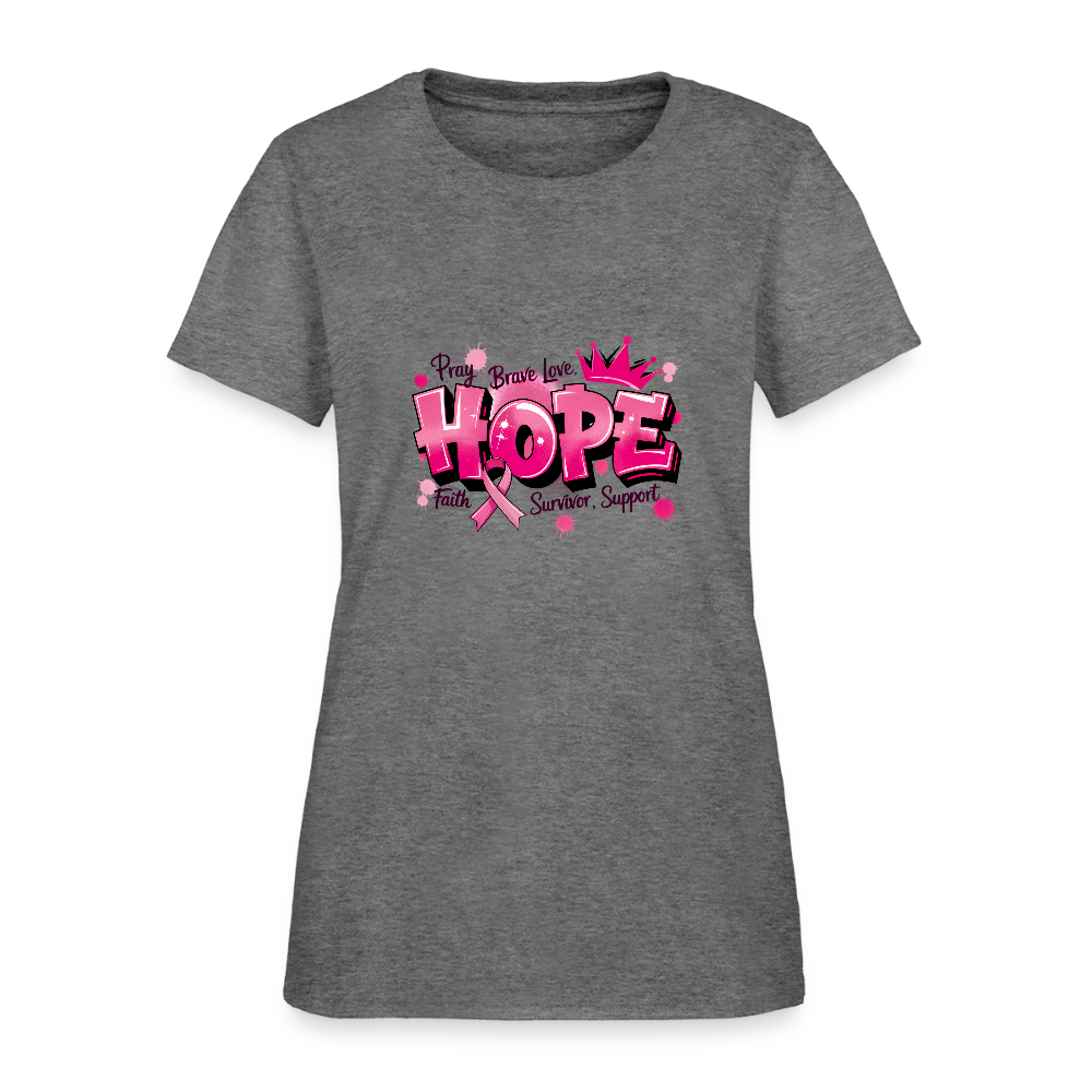 Hope - Women's T-Shirt - graphite heather
