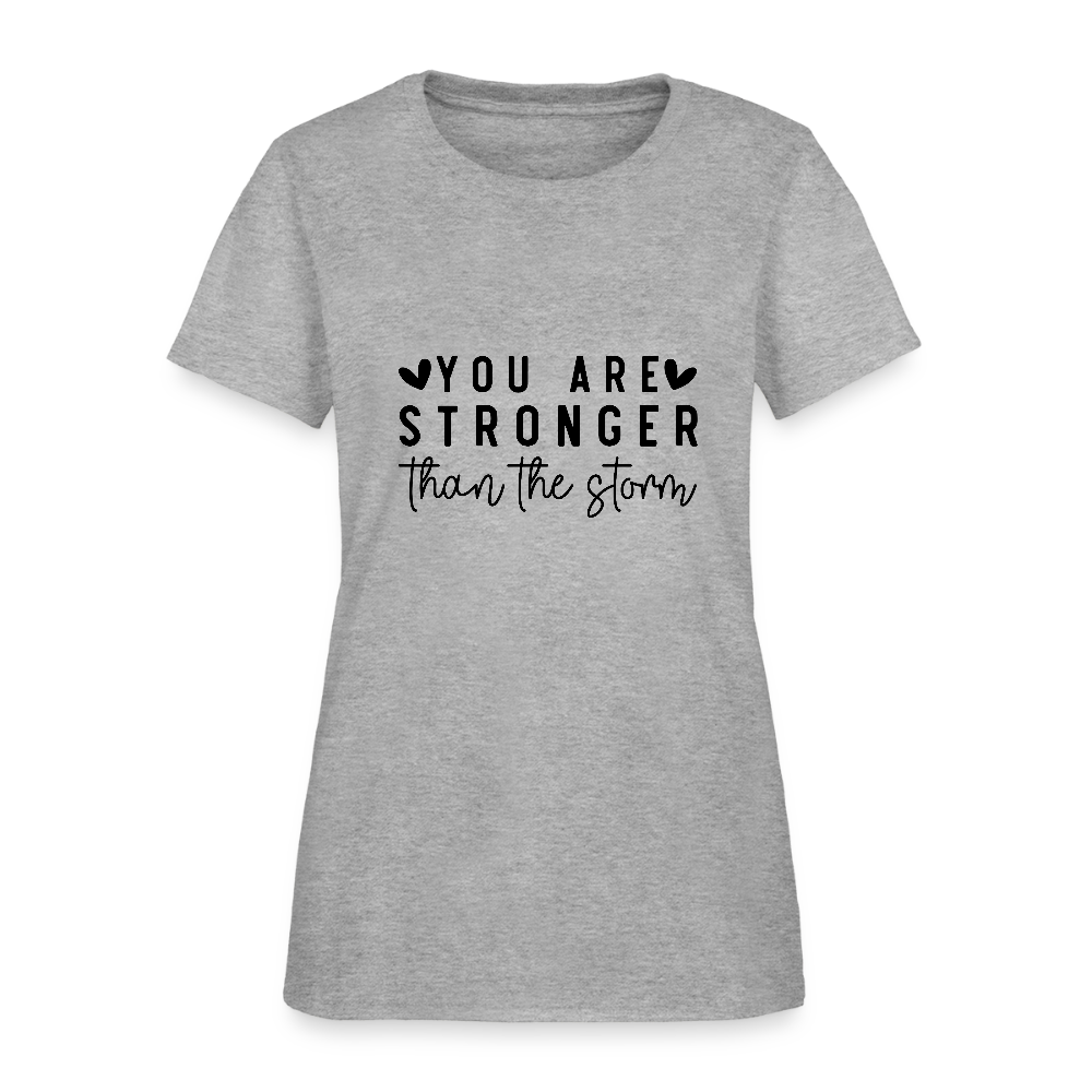 You are Strong - Women's T-Shirt - heather gray