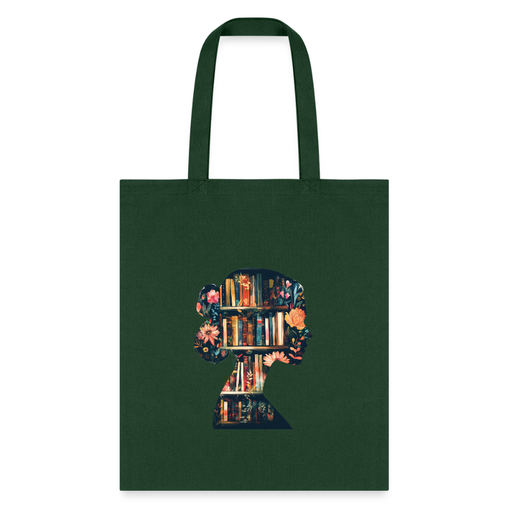 My Library - Tote Bag - forest green