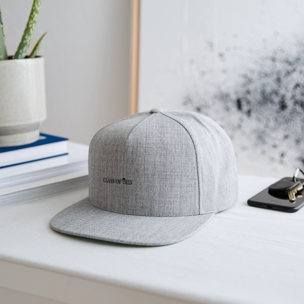 Class of 2025 - Snapback Baseball Cap - heather gray