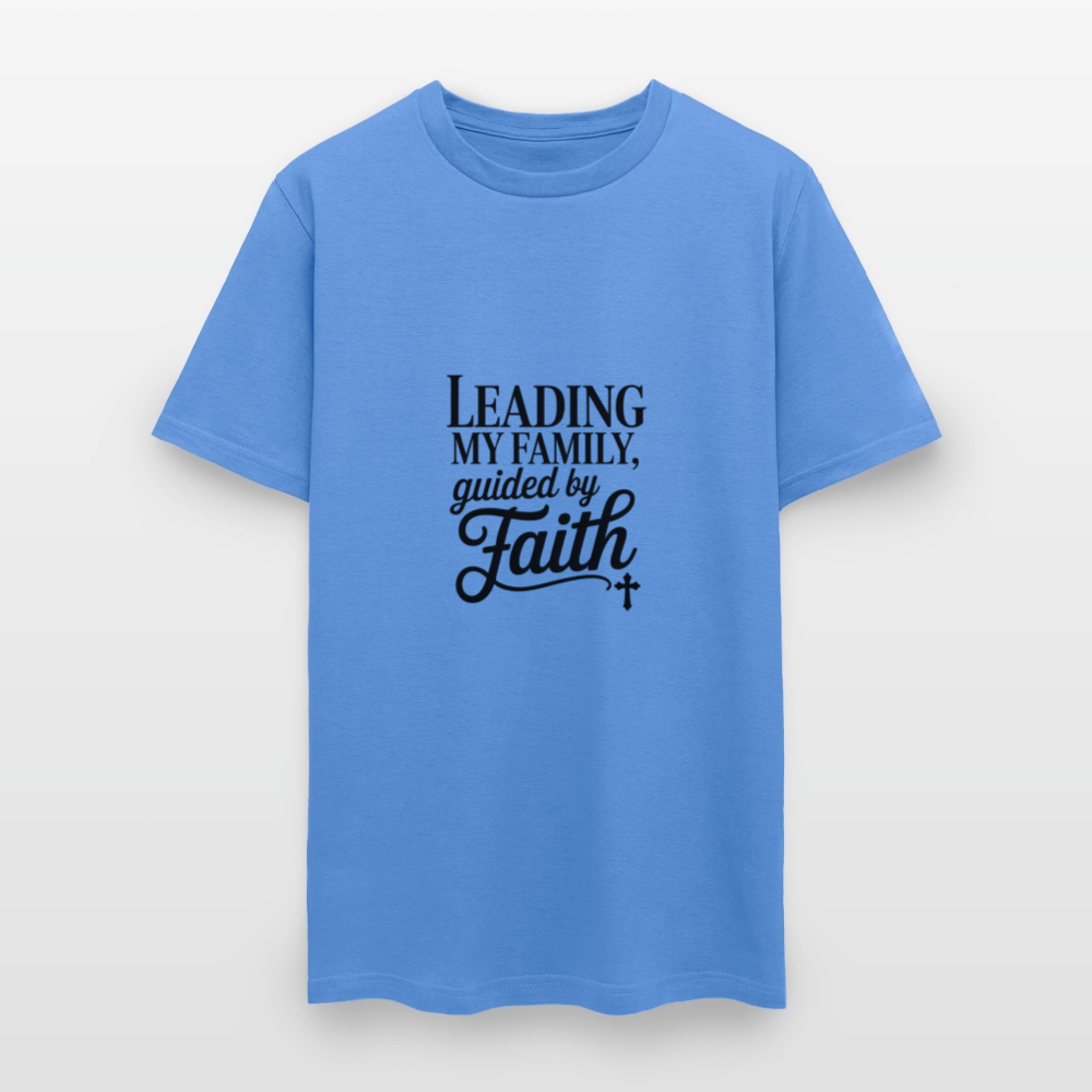 Leading Strong - men's t-shirt - carolina blue